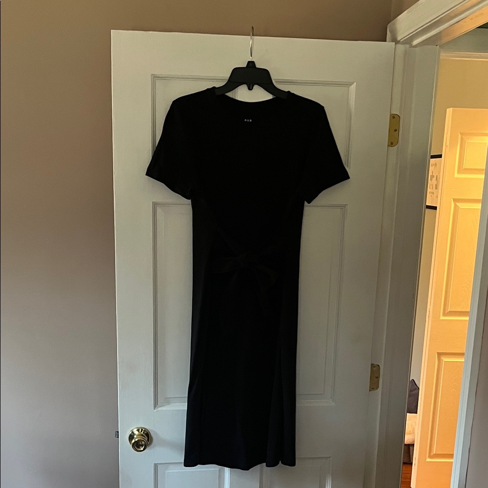 GAP Elegant Black Maternity Dress